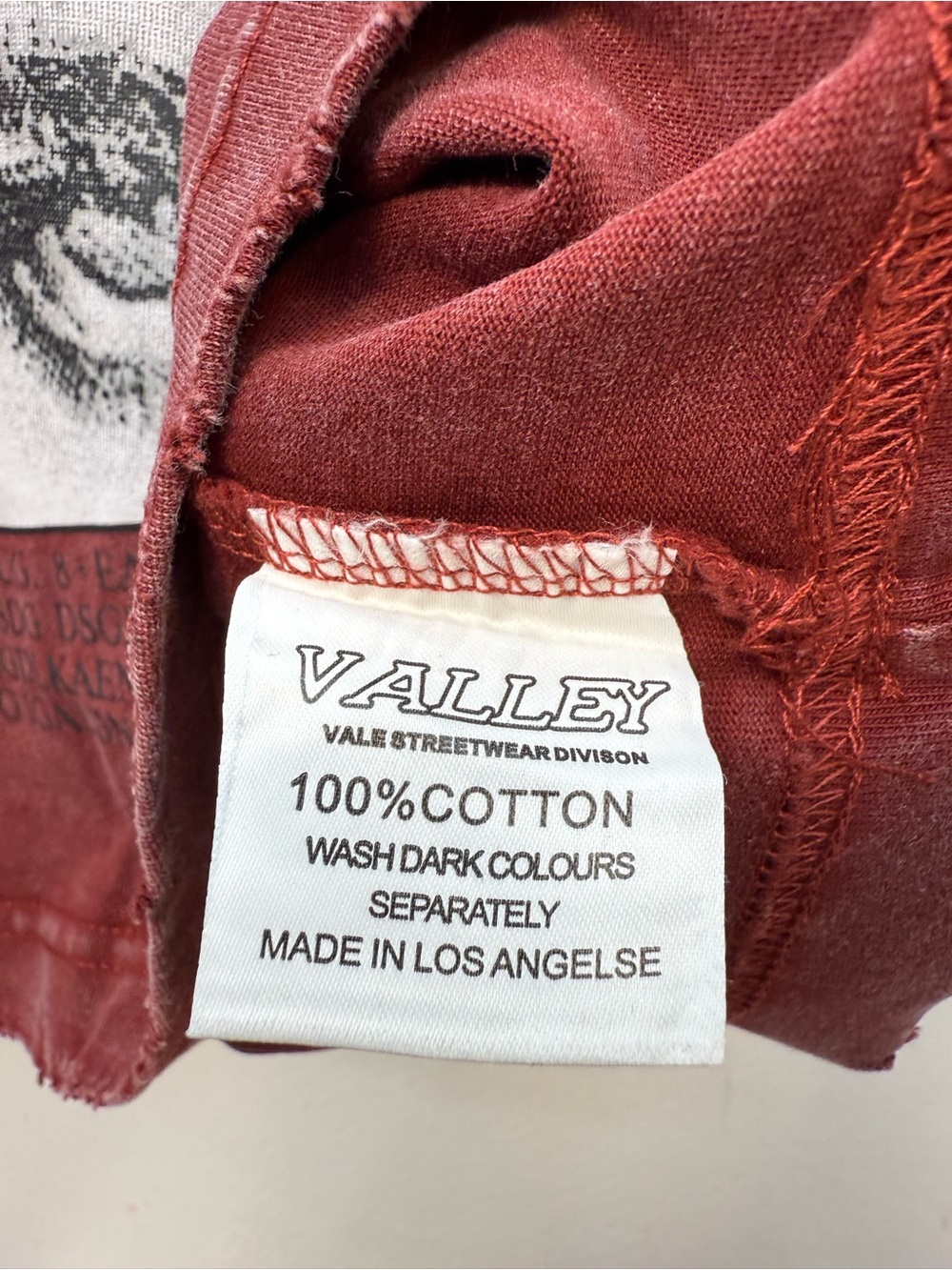 Valley Sports Sleeveless Marilyn Monroe Graphic Tank Top in Maroon - Picture 9 of 11